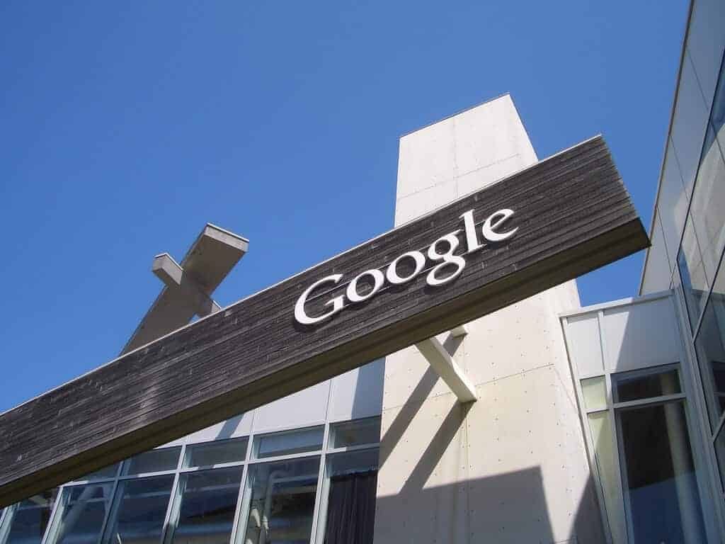 Google Logo at Building